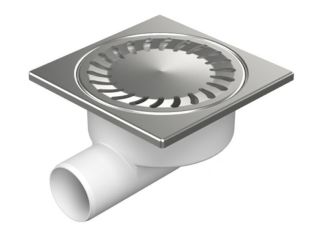 Душевой трап Paini 326XN с решёткой Sun 15см хром глянец